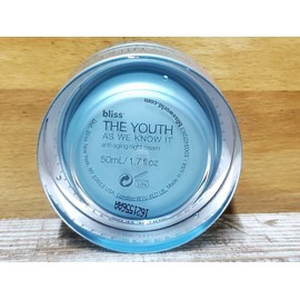 Bliss ~ The Youth As We Know It ~ anti-aging night cream 1.7 oz 50 ml NWOB