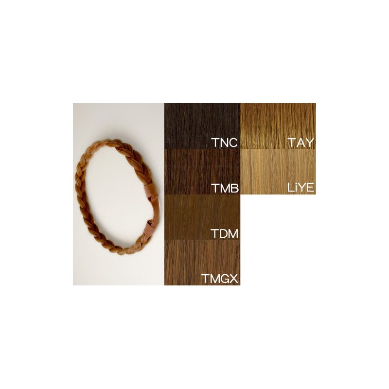 Priscilla PG-01 Mitsuami Wig Band, Heat Resistant, TNC, Natural Color