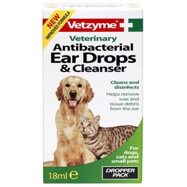 Vetzyme Antibacterial Pet Eardrops & Cleanser