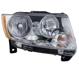 For 11-13 Grand Cherokee Laredo Headlight Headlamp Head Light w/Bulb Right Side