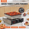VEVOR Dutch Pancake Maker, 9PCS 76mm Diameter Dorayaki Baker Machine,