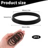 6 Pcs Rubber Seal Washers for Plumbing, 43mm Sink Drain