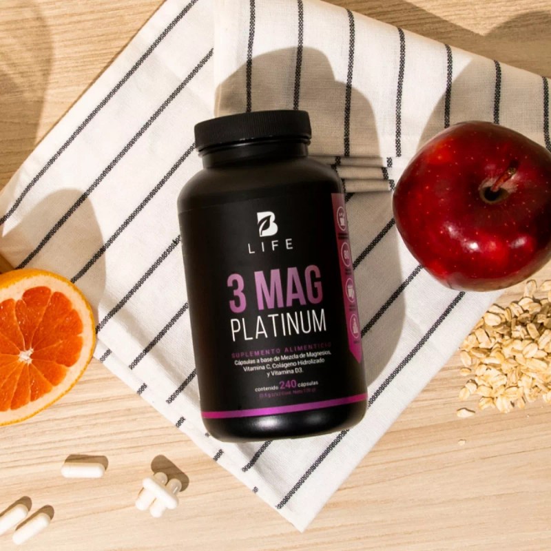 B Life Mezcla De Magnesios De 240 Cáp. 3 Mag