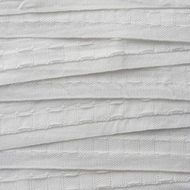 Realm White Pencil Pleat Curtain Header Tape, Detachable Curtain, Sizes 25mm 1 Inch, 50mm 2 Inch, 75mm 3 Inch (25mm / 1 Inch - 5 Metres)