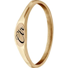 J183R - CTR RING Rose Gold Stainless Steel "PIXI" Designer inspired beautiful elegant design (6)