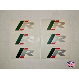 Aftermarket Distribution Jaguar XKR Brake Caliper Logo Decals, 2007 - 2013 Jaguar XKR
