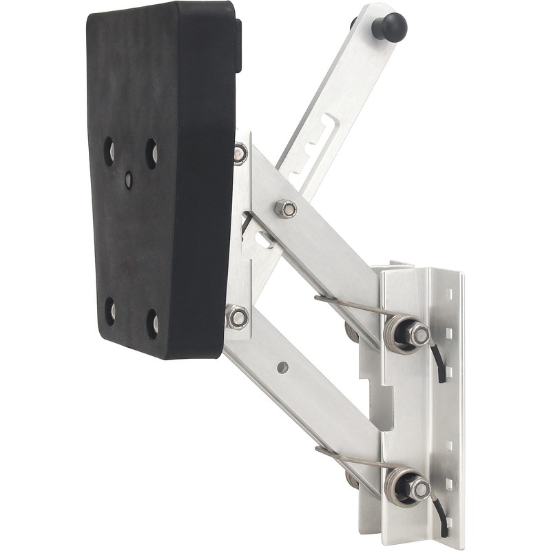 Mojiate Heavy Duty Outboard Motor Bracket - 7.5-20HP Capacity, Anodized