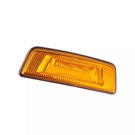EVERESTHD Fit For Peterbilt 567 Front Fender Marker Indicator Side Turn Signal Light Amber