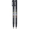 Tombow Fudenosuke Brush Pen, Hard Soft Tip, Black Ink