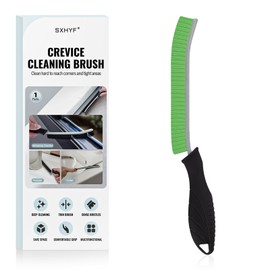 SXhyf Cleaning Brush - Hard Bristle Crevice Cleaning Brush, Multifunctional Gap Scrub Brush, Home Essentials, Bathroom Cleaner Tools for Household Use, Kitchen, Window, Faucets, Toilet, Grout, Car