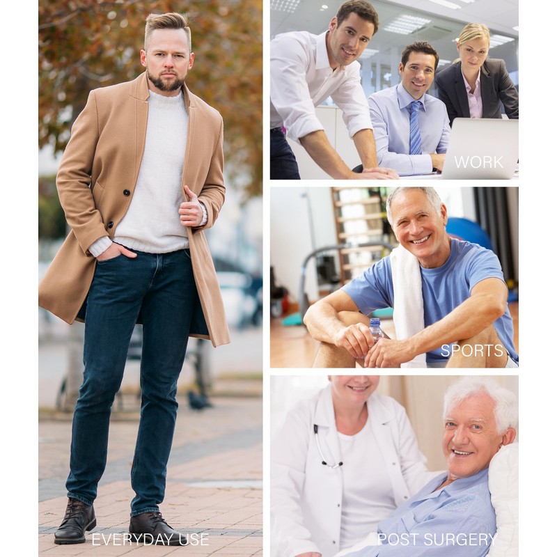 IRISMORII Incontinence Protective Underwear for Men Washable Bladder Leak Proof