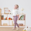 Toddler Organic Cotton Girls Leggings Casual Basic Leggings Full Length