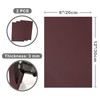 Dark Coffee Opaque Brown Acrylic Sheets 1/8 Thick, 12x8 inch,