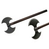 30" Medieval Style Double Bit Replica Battle Axe with Sheath