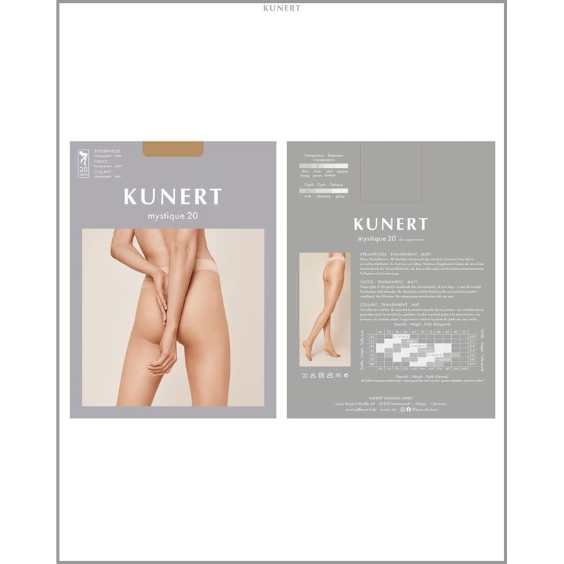 Kunert Women's Tights, Black (Black 0500), 8 (Manufacturer size: 42/44)