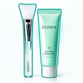 (정품)정선희 기미삭제 팩 샤르드 멜라케어 멜라필 기미팩 바르고 떼어내는 흑자 필오프팩 멜라 크림 마스크 50ml 브러쉬 추가 세트 (Genuine) Jeong Seon-hee Spot Removing Pack Sharde Melacare Melafile Spot Pack Peel-off Pack Melacream Mask 50ml Brush Set