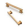 GOFFIDECO 10 Pack 6 Inch Length|5 Inch(128mm) Hole Center Champagne