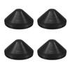 M METERXITY 4-Pack Rubber Grommets for Wiring 100mm Flexible Drill