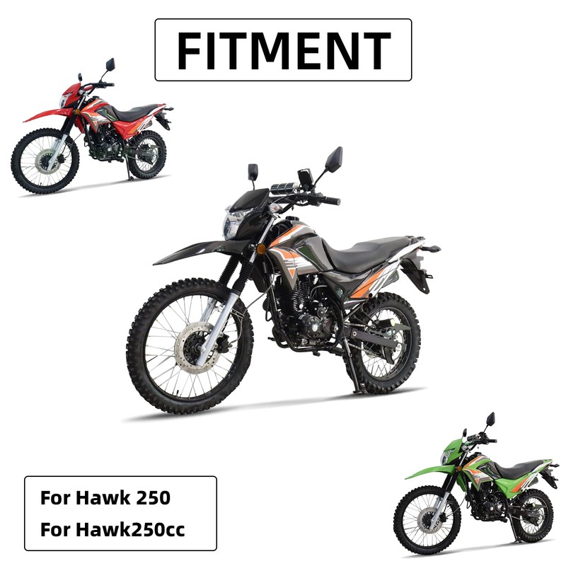 BAOUFF Dirt Bike Handlebar Switch for Hawk 250,Left Electric Motorcycle