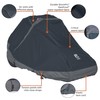 Classic Accessories StormPro Waterproof Heavy-Duty Zero Turn Mower Cover, Fits