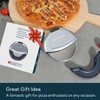 KITCHENDAO Premium Heavy Duty Pizza Cutter Wheel – Magnetic Detachable