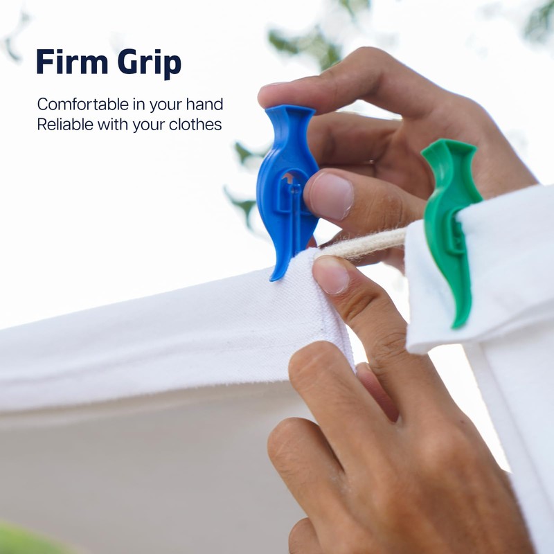 Clothes Pegs for Washing Line Laundry Pegs with Firm Grip