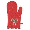 Clayre & Eef Oven Glove 18 x 30 cm White