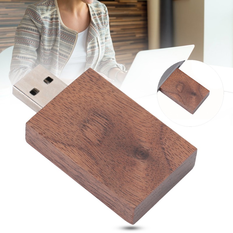 Wooden Portable Mini U Disk USB Flash Drive Memory Stick