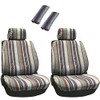 C.P.R. Universal Baja Inca Saddle Mexican Blanket Low Back Seat