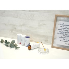 Kameyama Candlehouse SJ0480575 Scented Incense Incense (Made in Japan), White Tea & Jasmine