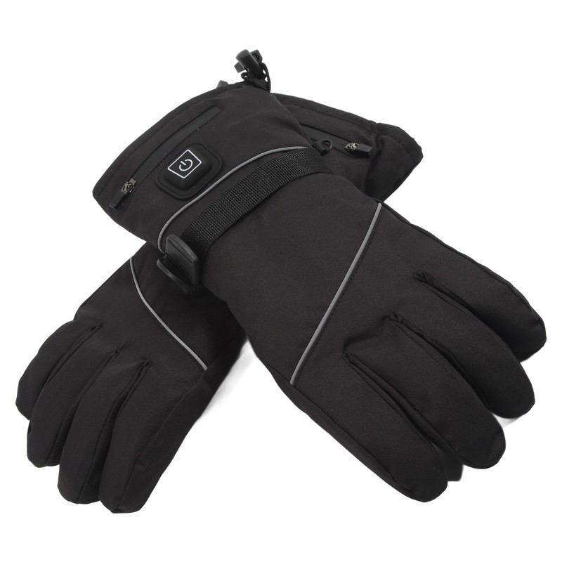 USB Heated Gloves 3 Temperature Gears Waterproof Windproof Keep Warm