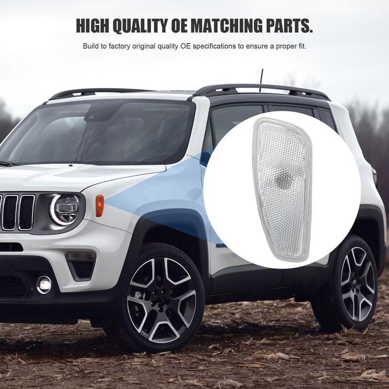 Attisfiera 2 x LED Indicator Light for 2014-2021 Renegade 51953116