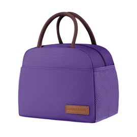douyadady Lunch Bag Women/Men Lunch Box Women/Men (Dark purple)