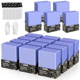1000 Fundas y Top Loaders para Tarjetas, Top Loaders de 3"X4" para Tarjetas, Protectores Premium de Tarjetas de Béisbol de Plástico Duro para Tarjetas