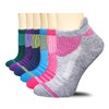 FUNDENCY 6 Pack Women Ankle Athletic Socks Low Cut Breathable