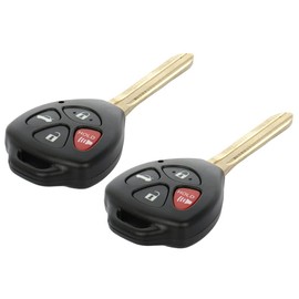 CCIYU Smart Key Fob Keyless Entry Remote 2010-2013 Fit for Toyota Corolla 1.8L,2010-2013 Fit for Toyota Corolla 2.4L(fits Part HYQ12BBY,5938199,8907006231)