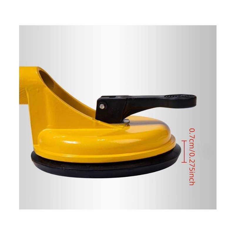 Greeverse Aluminum Heavy Duty Suction Cups - Glass Lifter for
