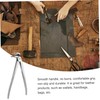 LALAFINA Flat-Nose Plier Leather Craft Flatten Plier Clamp Professional Design
