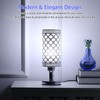 TD001 Modern Crystal Lamps Modern Glam Table Lamp for Bedroom