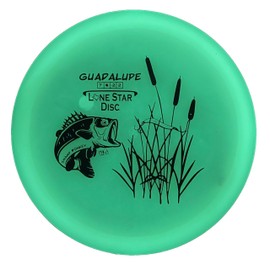 Lone Star Disc Glow Guadalupe | Stable Disc Golf Fairway Driver | Artist Stamp 170g+ | Durable & Smooth Premium Plastic | Great for Navigating Tight Fairways | Colors May Vary