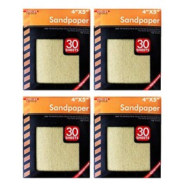 Sterling Tools Sandpaper Value Packs, 60, 100 & 150 Grit (120 Sheets)