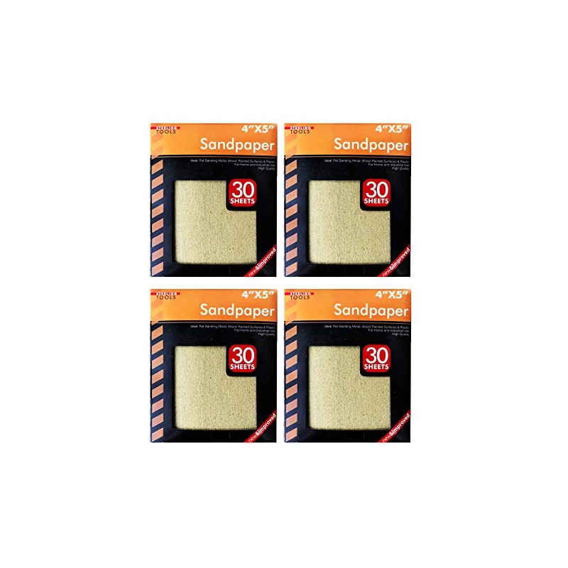 Sterling Tools Sandpaper Value Packs, 60, 100 & 150 Grit
