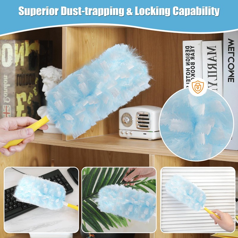 Senowi 40 Count 360° Heavy Duty Duster Refills Compatible with