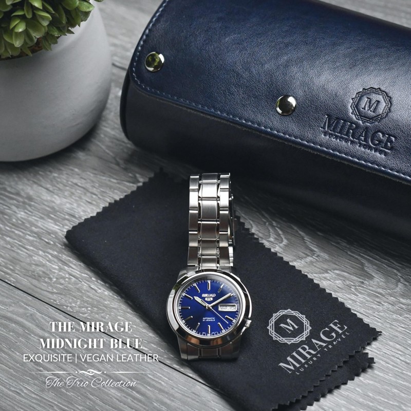 Watch Case Travel Organizer - Watch Roll Case - 3