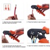 Mini Crimping Stripper Terminal Ratchet Wire SelfAdjusting Industrial Tool Upgraded