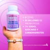 Saaquim Probióticos Mujeres 120 Cápsulas 600 Porciones Cepas Probióticas Billones