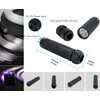 AZIMOM 6W Bluetooth/APP Control RGBW Fiber Optic Lights Star Ceiling