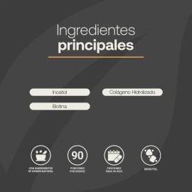 Inositol Cápsulas 500mg Myo Life