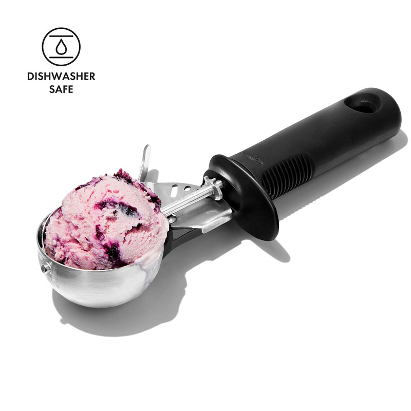 OXO Good Grips Classic Swipe Ice Cream Scoop, Black /