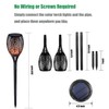 GRIFEMA DG2001 Solar Garden Light Waterproof Flame Solar Lamp Pack
